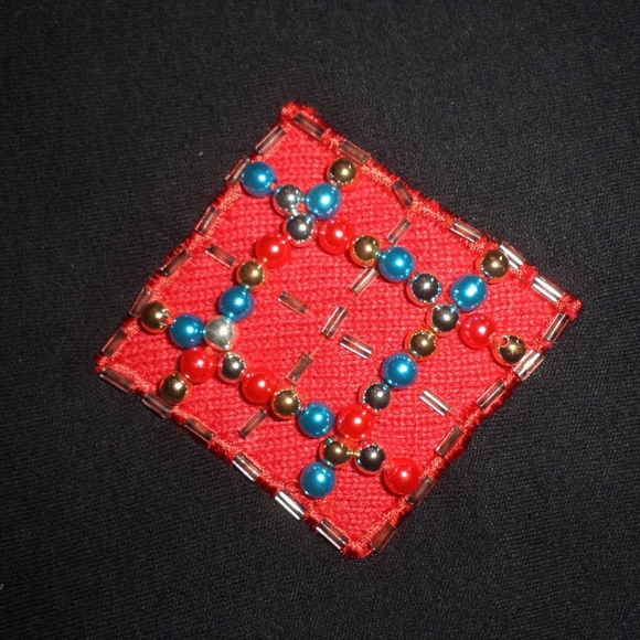 Ugly CHRISTMAS SWEATER M Cotton Knit Cardigan Top - Picture 7 of 7